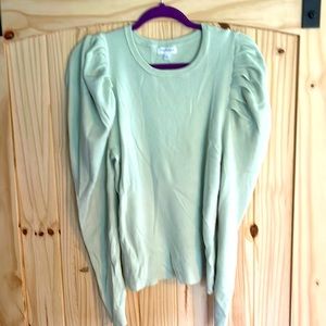 Prologue Women’s detailed sleeve knit sweater. Large